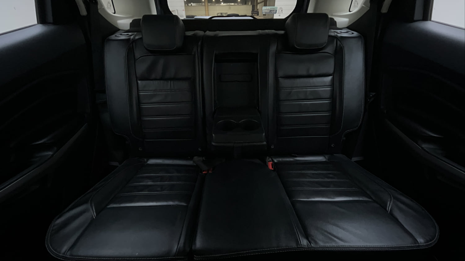 Used 2019 Ford EcoSport Titanium + 1.5L Ti-VCT AT Petrol Automatic interior REAR SEAT CONDITION VIEW