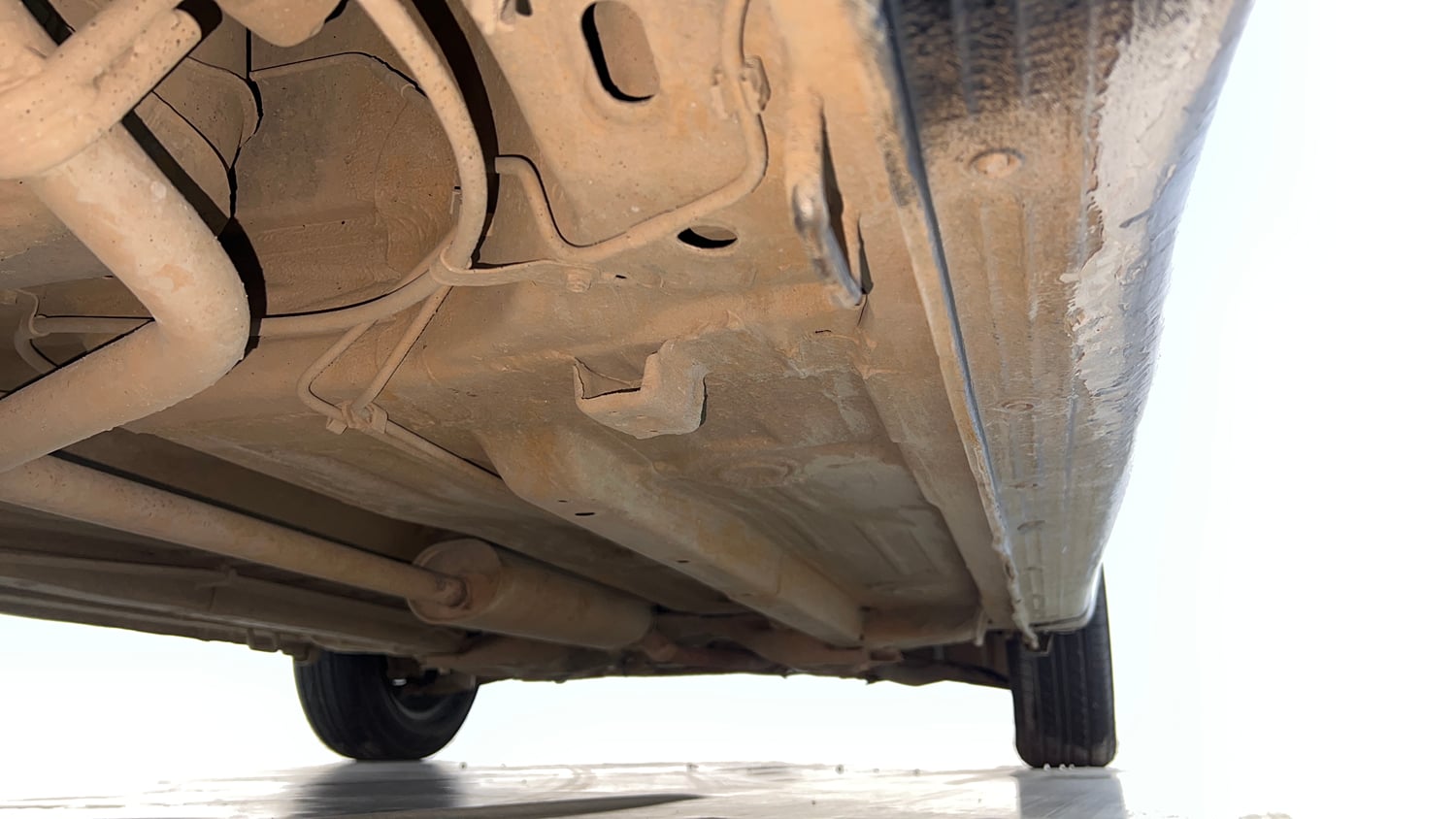 Used 2018 Maruti Suzuki Celerio VXi CNG Cng Manual extra REAR RIGHT UNDERBODY VIEW