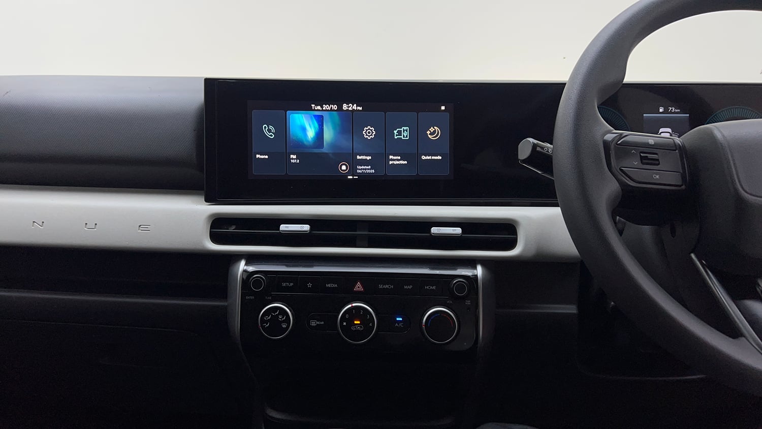 Used 2026 Hyundai Venue 1.2 Kappa Petrol MT HX5 Petrol Manual interior MUSIC SYSTEM & AC CONTROL VIEW