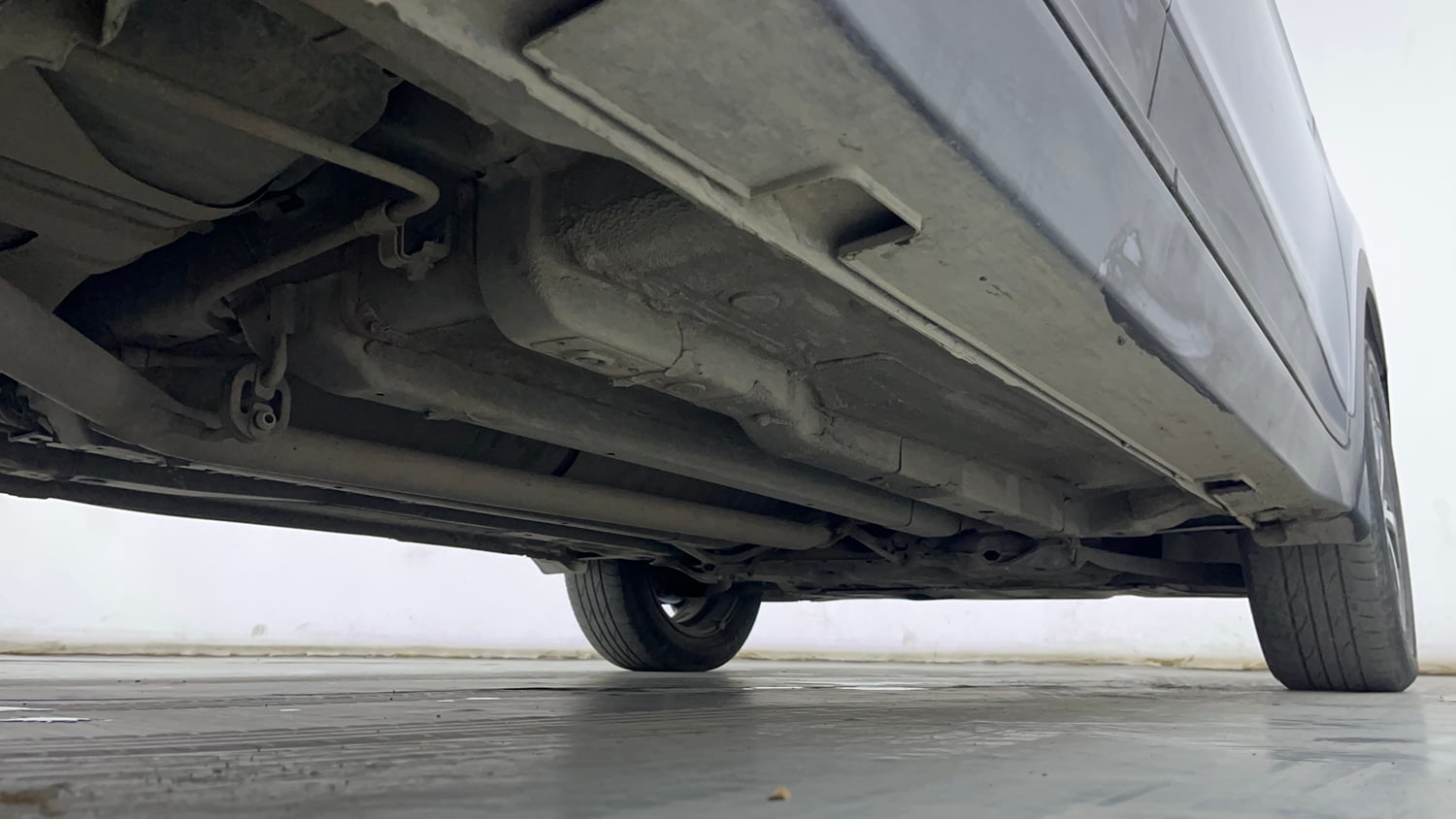 Used 2018 Hyundai Creta SX 1.6 CRDI (O) Diesel Manual extra REAR RIGHT UNDERBODY VIEW