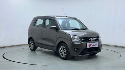 Used 2021 Maruti Suzuki Wagon R VXi 1.2 Petrol Manual exterior RIGHT FRONT CORNER VIEW