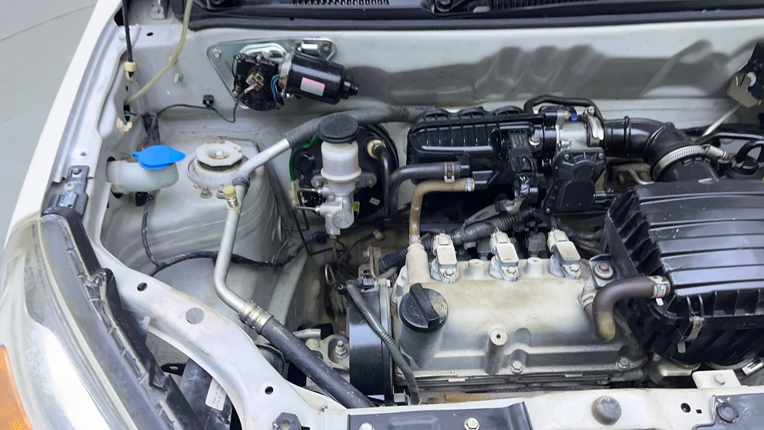 Used 2017 Maruti Suzuki Alto 800 VXi (O) Petrol Manual engine ENGINE RIGHT SIDE VIEW
