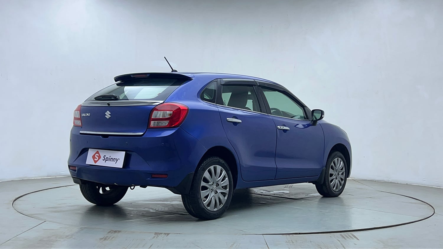 Used 2017 Maruti Suzuki Baleno Alpha 1.2 Petrol Manual exterior RIGHT REAR CORNER VIEW