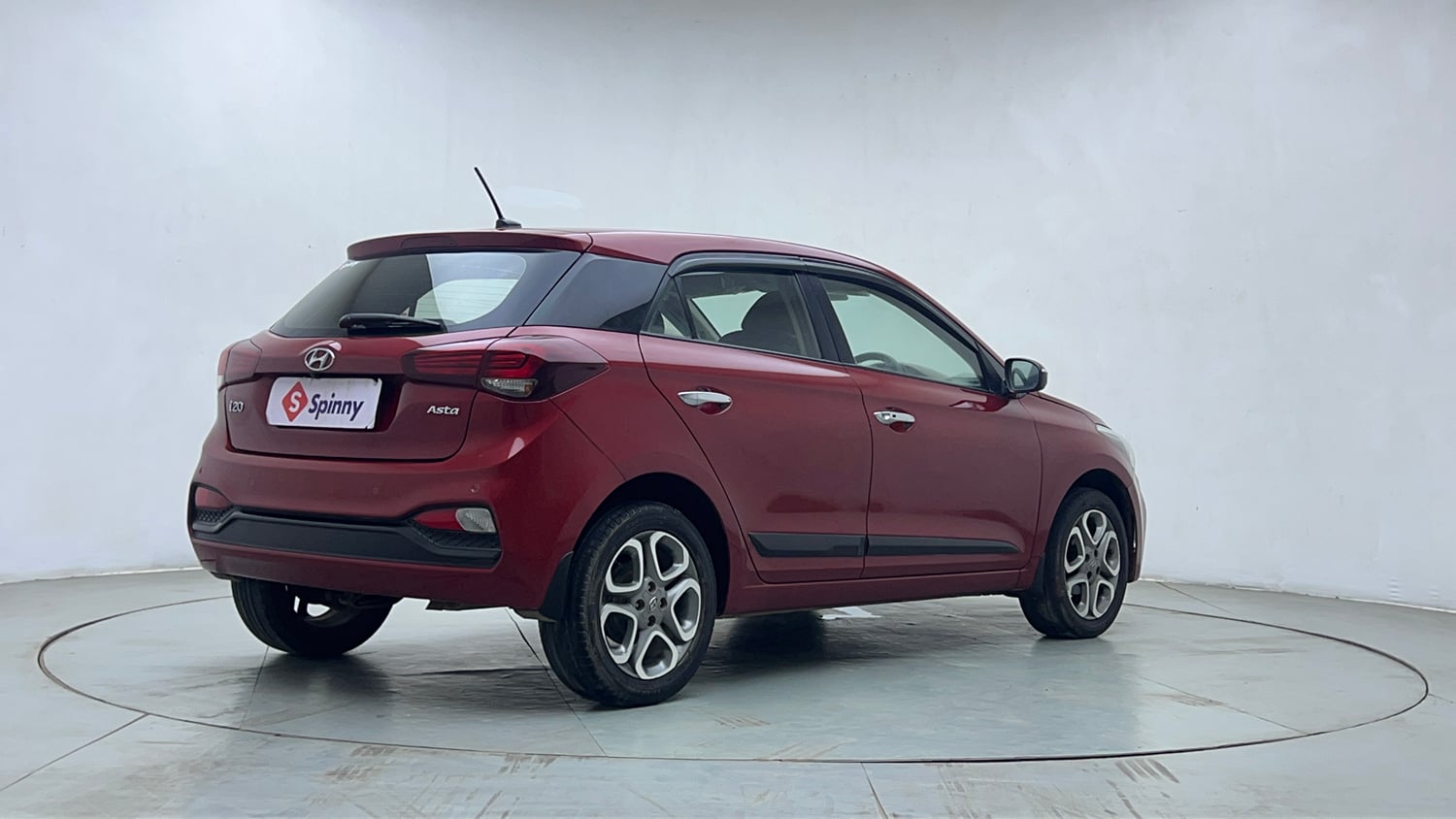 Used 2018 Hyundai Elite i20 Asta 1.2 (O) Petrol Manual exterior RIGHT REAR CORNER VIEW