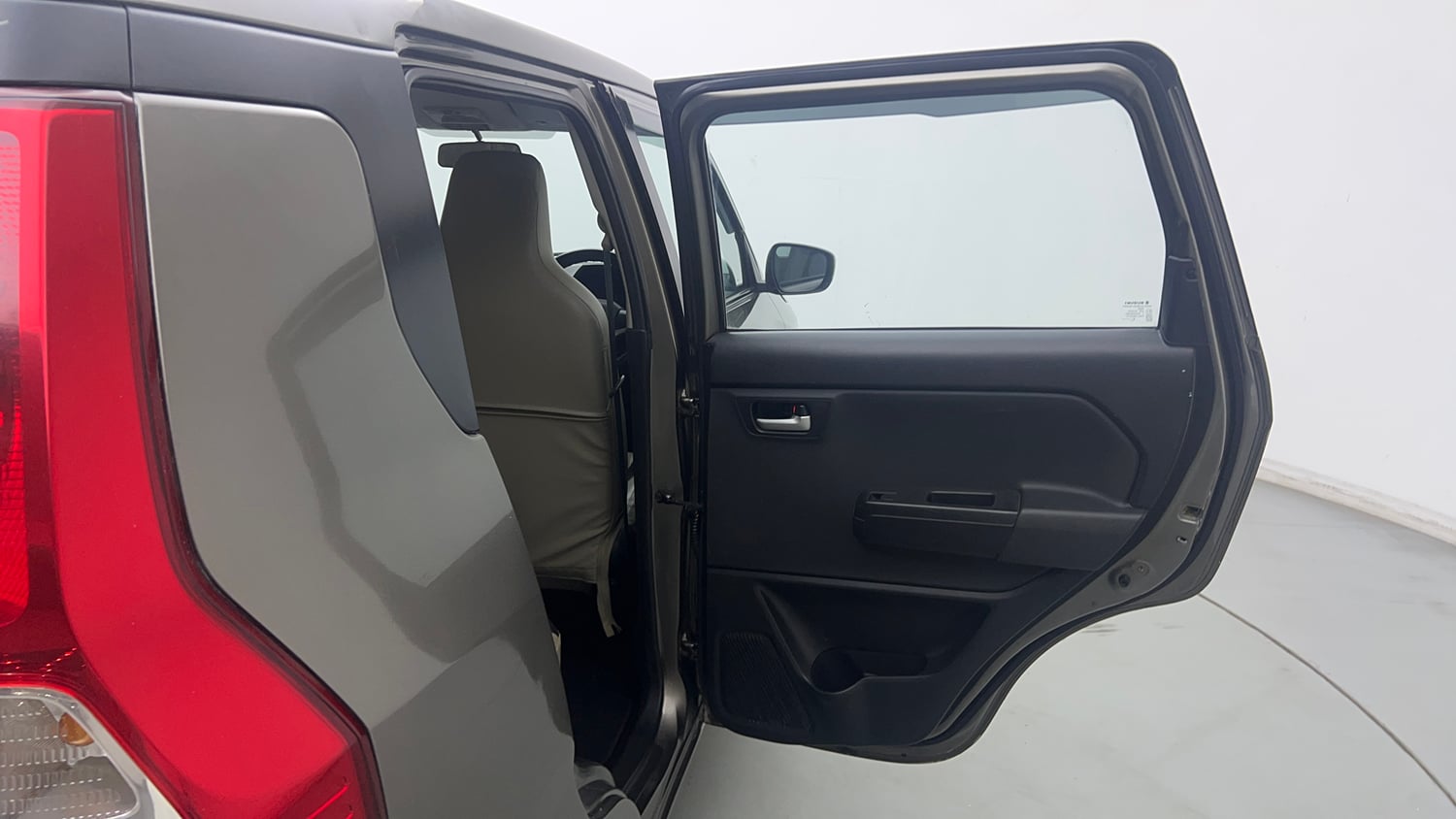 Used 2019 Maruti Suzuki Wagon R VXi (O) 1.2 AMT Petrol Automatic interior RIGHT REAR DOOR OPEN VIEW