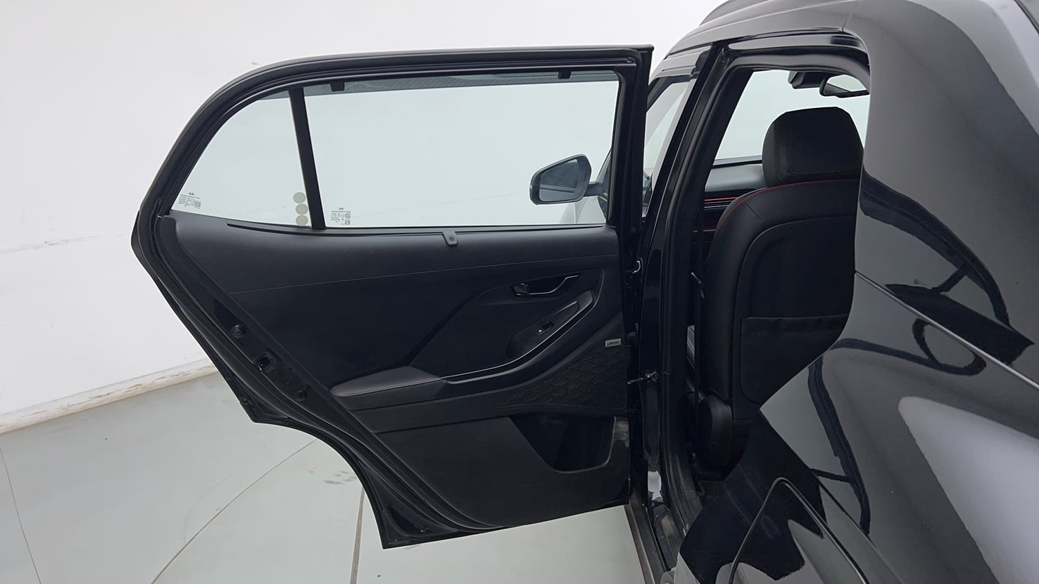 Used 2024 Hyundai Creta N-Line N10 1.5 Turbo DCT Petrol Automatic interior LEFT REAR DOOR OPEN VIEW
