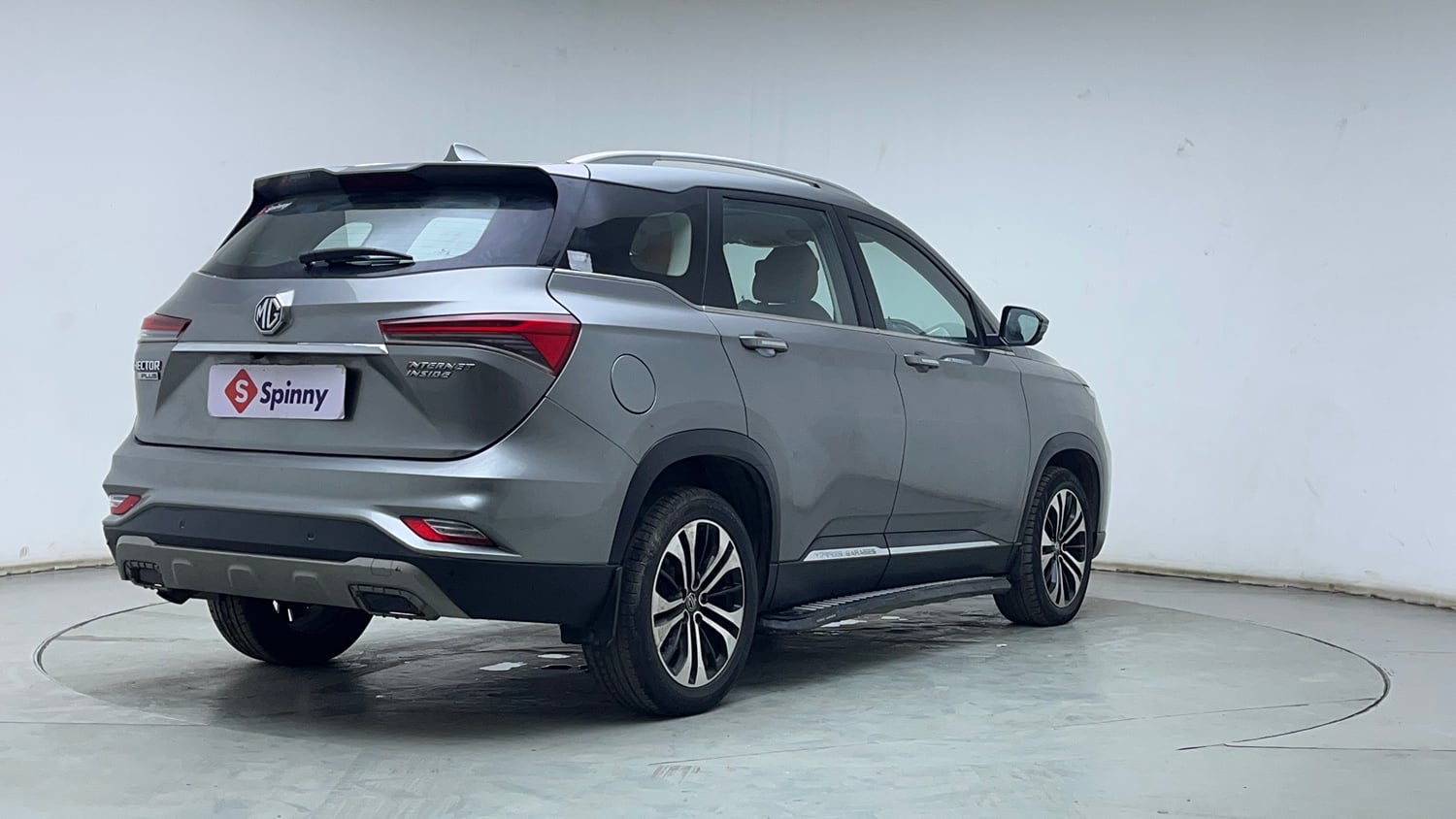 Used 2022 MG Motors Hector Plus Sharp 2.0 Diesel Turbo MT 6-STR Diesel Manual exterior RIGHT REAR CORNER VIEW