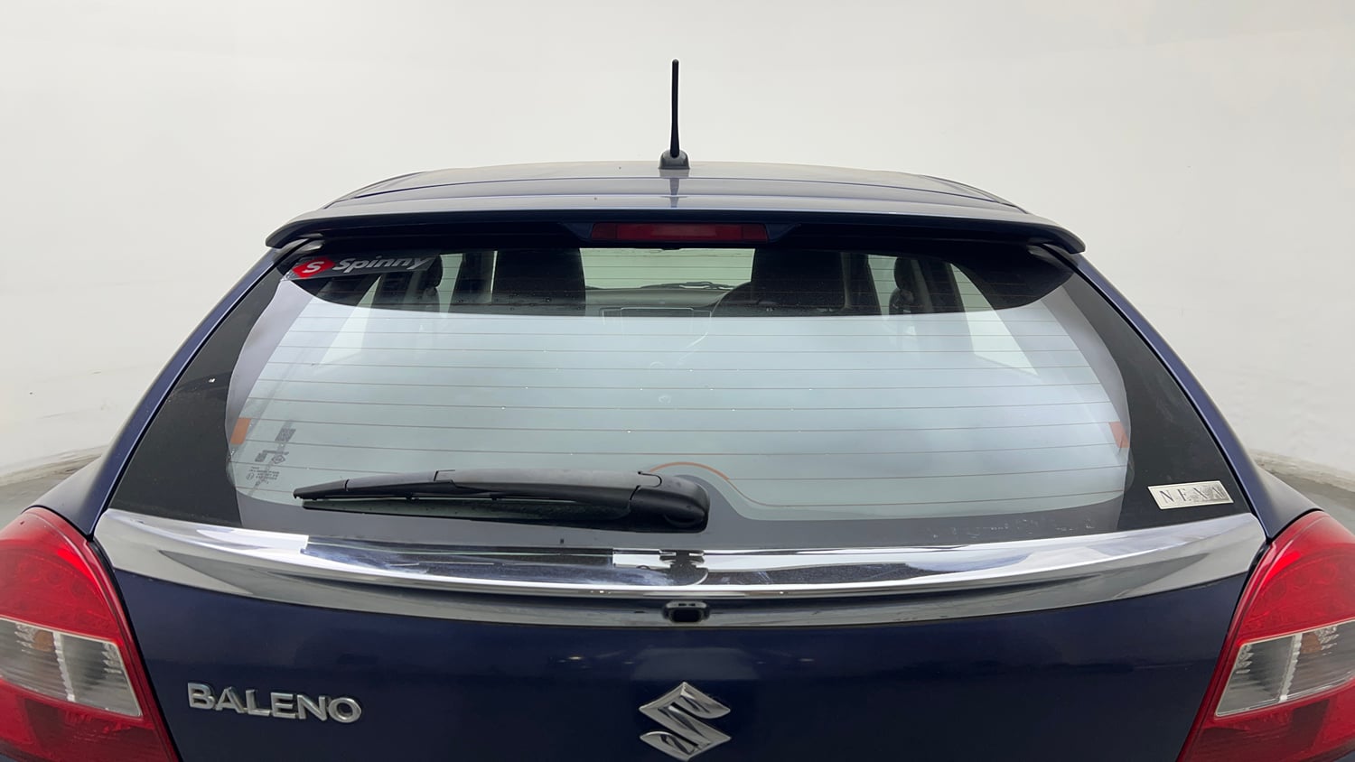 Used 2019 Maruti Suzuki Baleno Zeta Petrol Manual exterior BACK WINDSHIELD VIEW