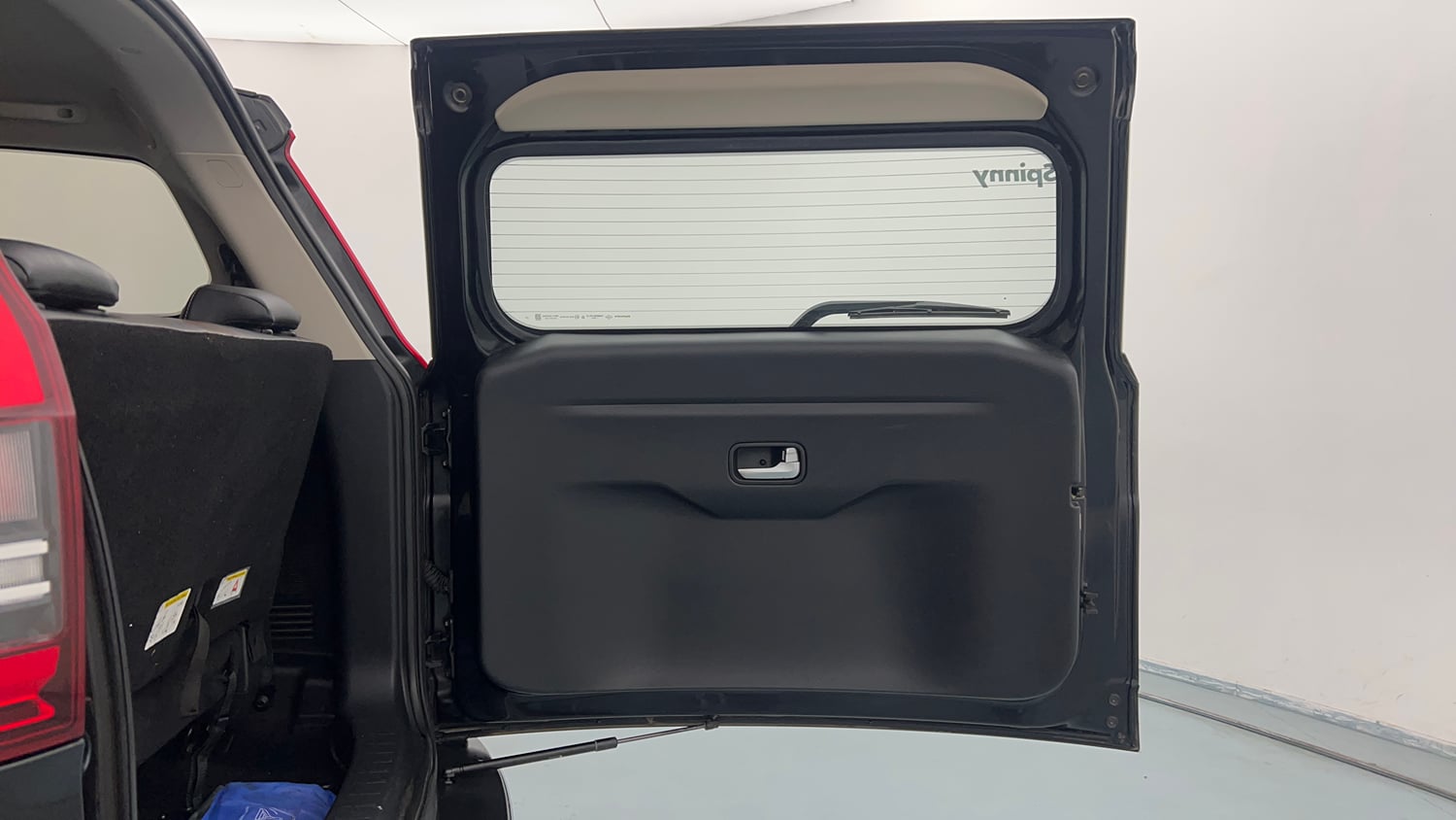 Used 2022 Mahindra Scorpio N Z8 L Petrol AT 7 STR Petrol Automatic interior DICKY DOOR OPEN VIEW