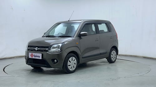 Used 2021 Maruti Suzuki Wagon R VXi 1.2 Petrol Manual exterior LEFT FRONT CORNER VIEW