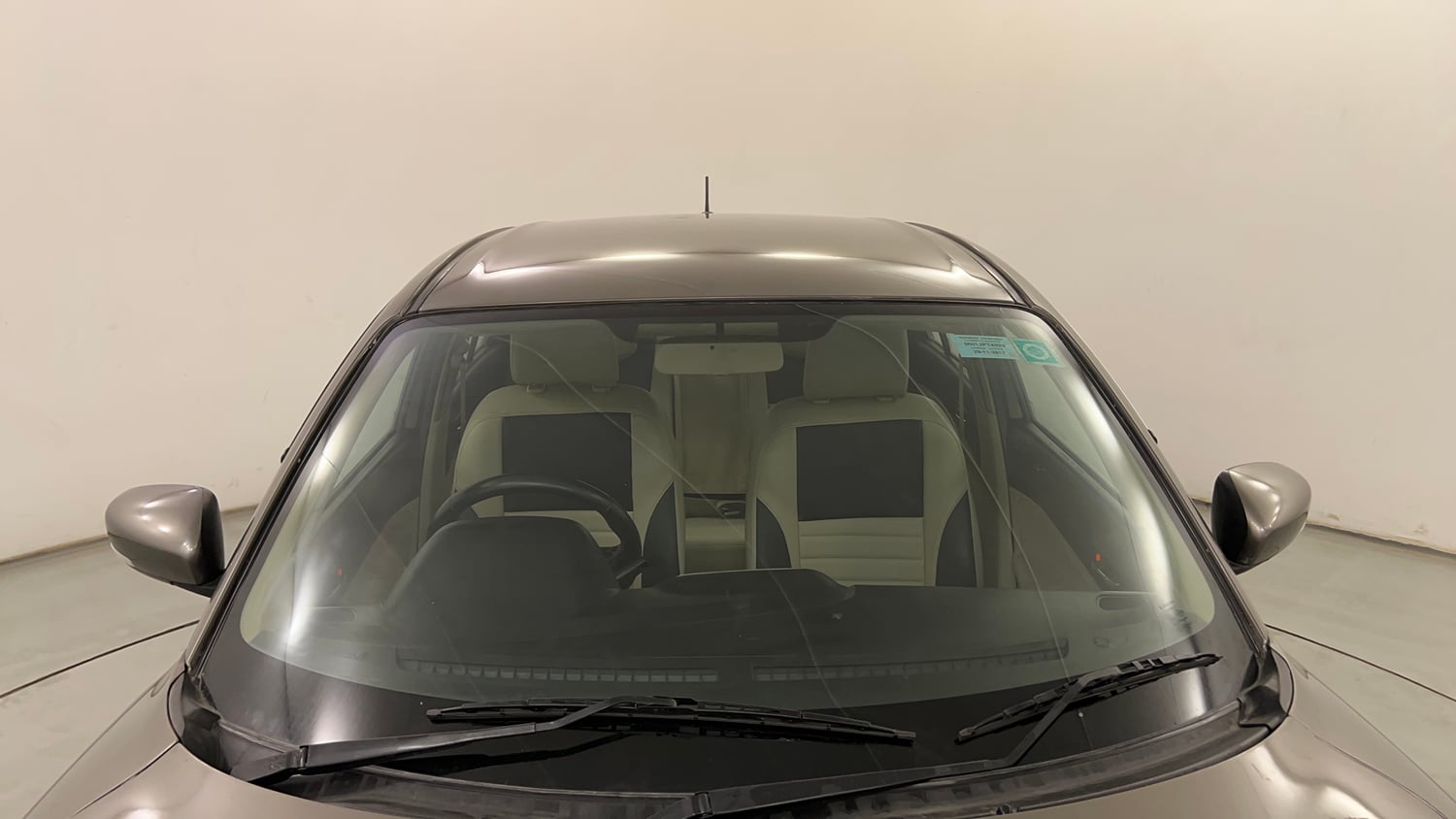 Used 2017 Maruti Suzuki Dzire ZXi AMT Petrol Automatic exterior FRONT WINDSHIELD VIEW