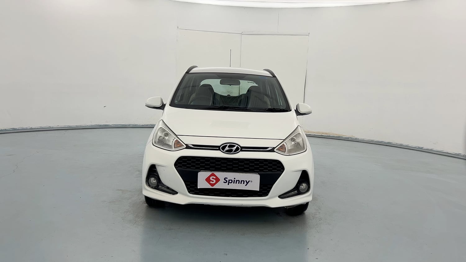 Used 2019 Hyundai Grand i10 Sportz 1.2 Kappa VTVT Petrol Manual exterior FRONT VIEW