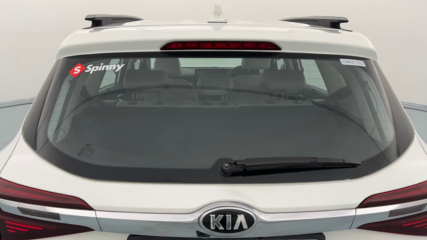 Used 2020 Kia Seltos HTX 1.5 Petrol Manual exterior BACK WINDSHIELD VIEW