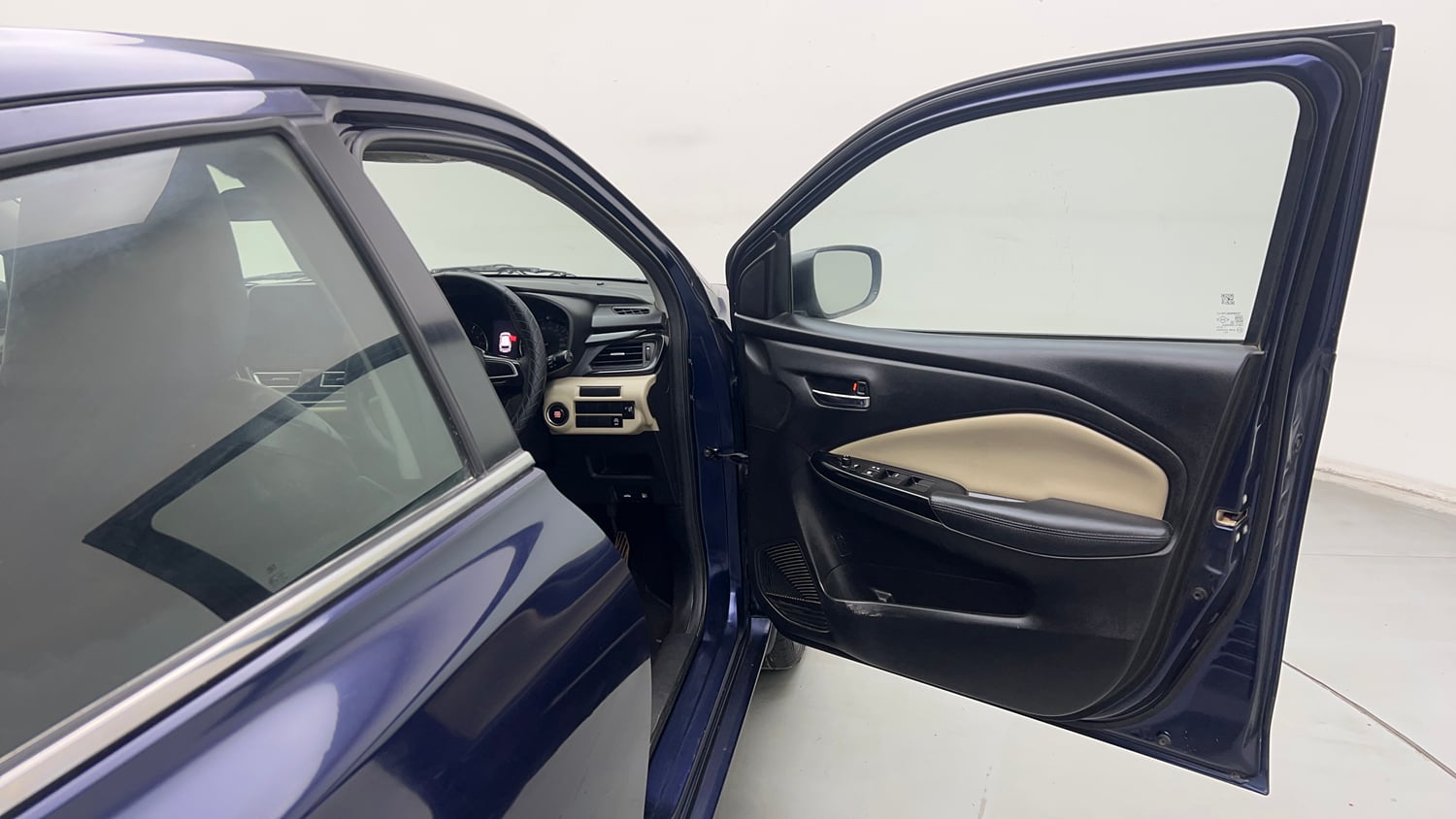 Used 2023 Toyota Glanza G Petrol Manual interior RIGHT FRONT DOOR OPEN VIEW