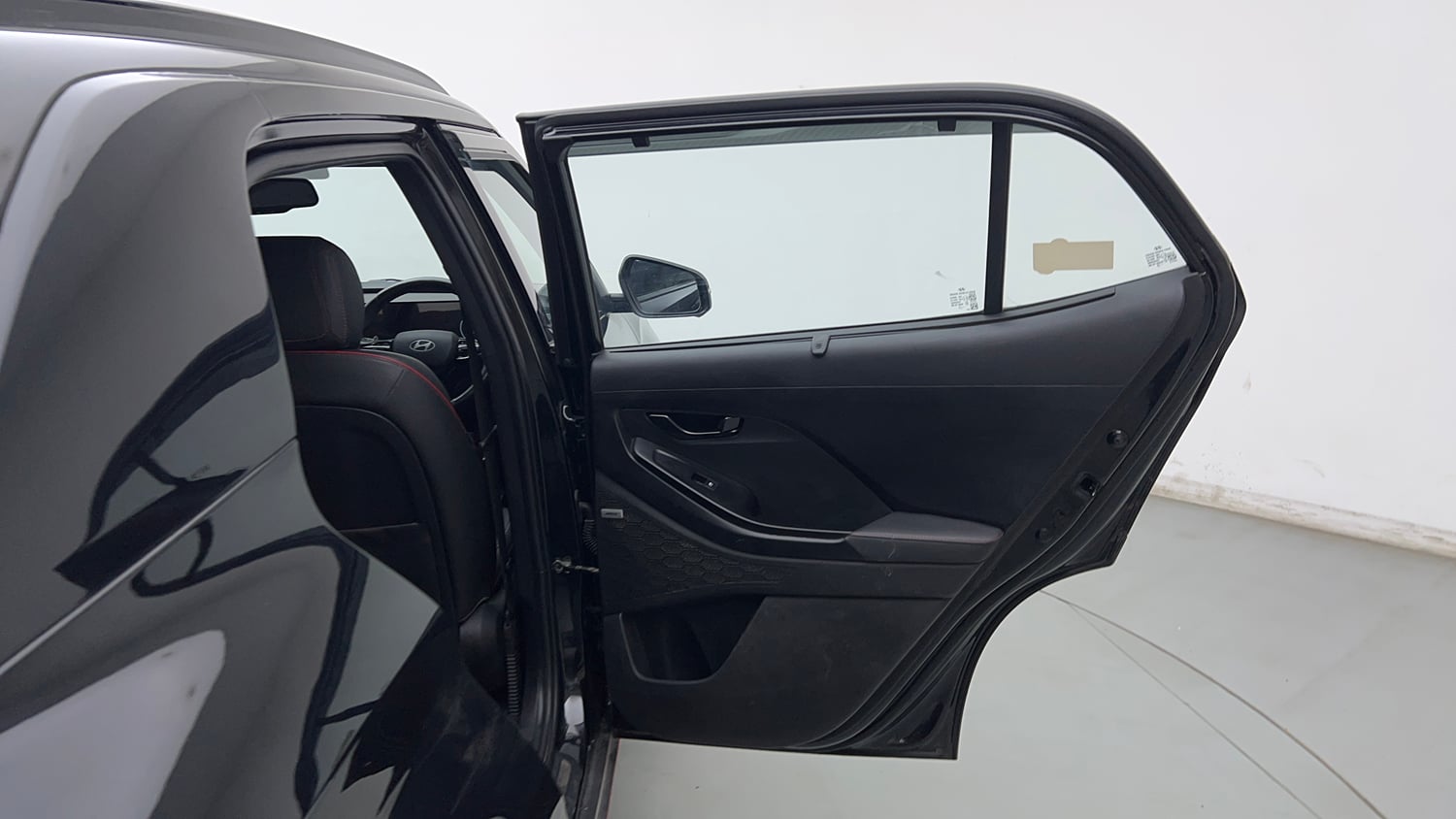 Used 2024 Hyundai Creta N-Line N10 1.5 Turbo DCT Petrol Automatic interior RIGHT REAR DOOR OPEN VIEW