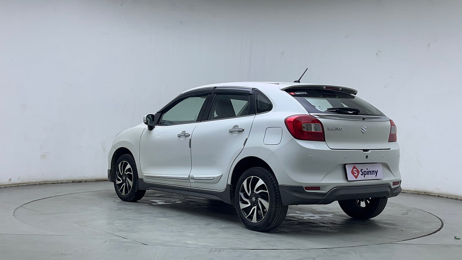 Used 2022 Maruti Suzuki Baleno Zeta Petrol Manual exterior LEFT REAR CORNER VIEW