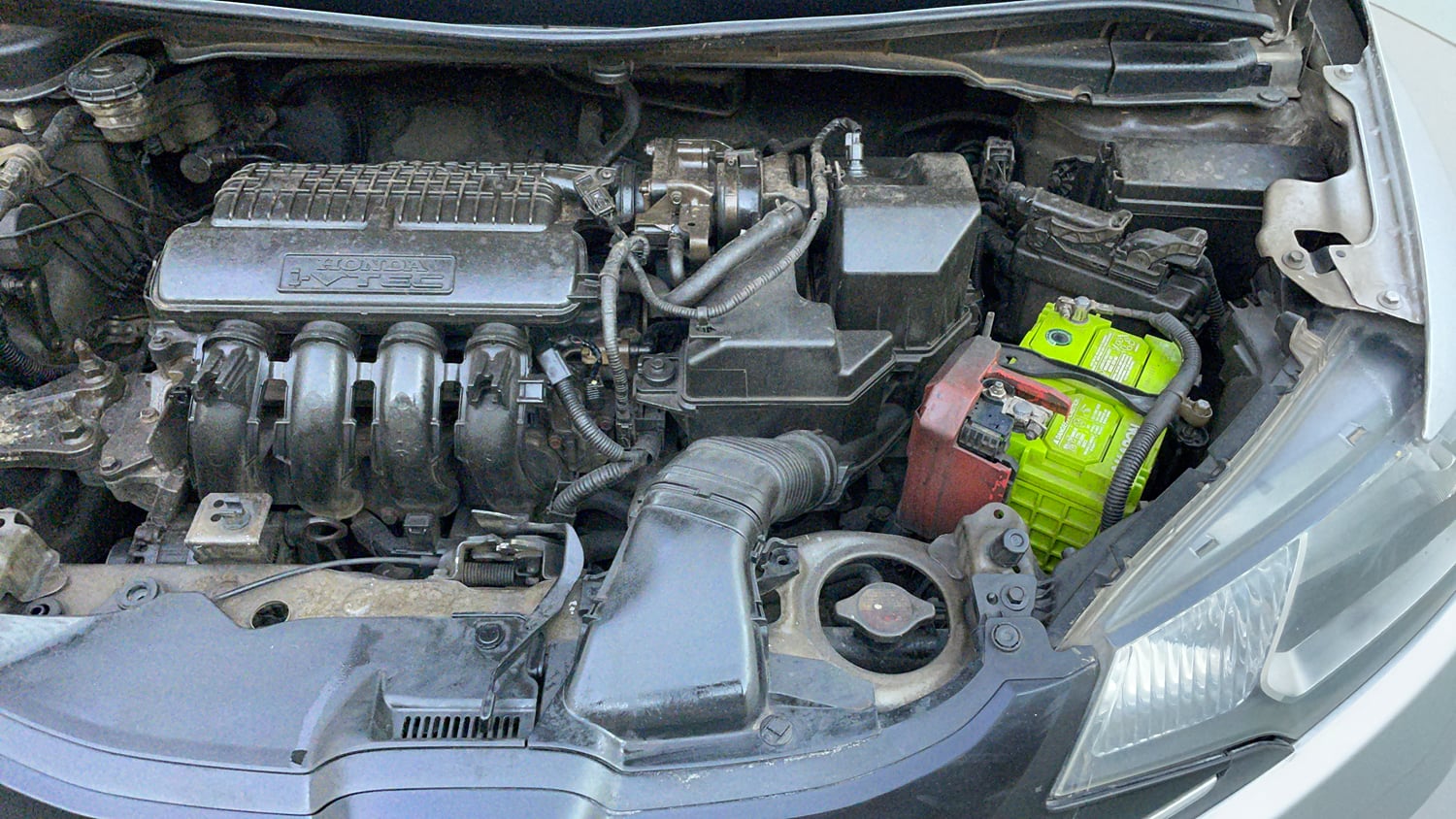 Used 2015 Honda Jazz V AT Petrol Petrol Automatic engine ENGINE LEFT SIDE VIEW