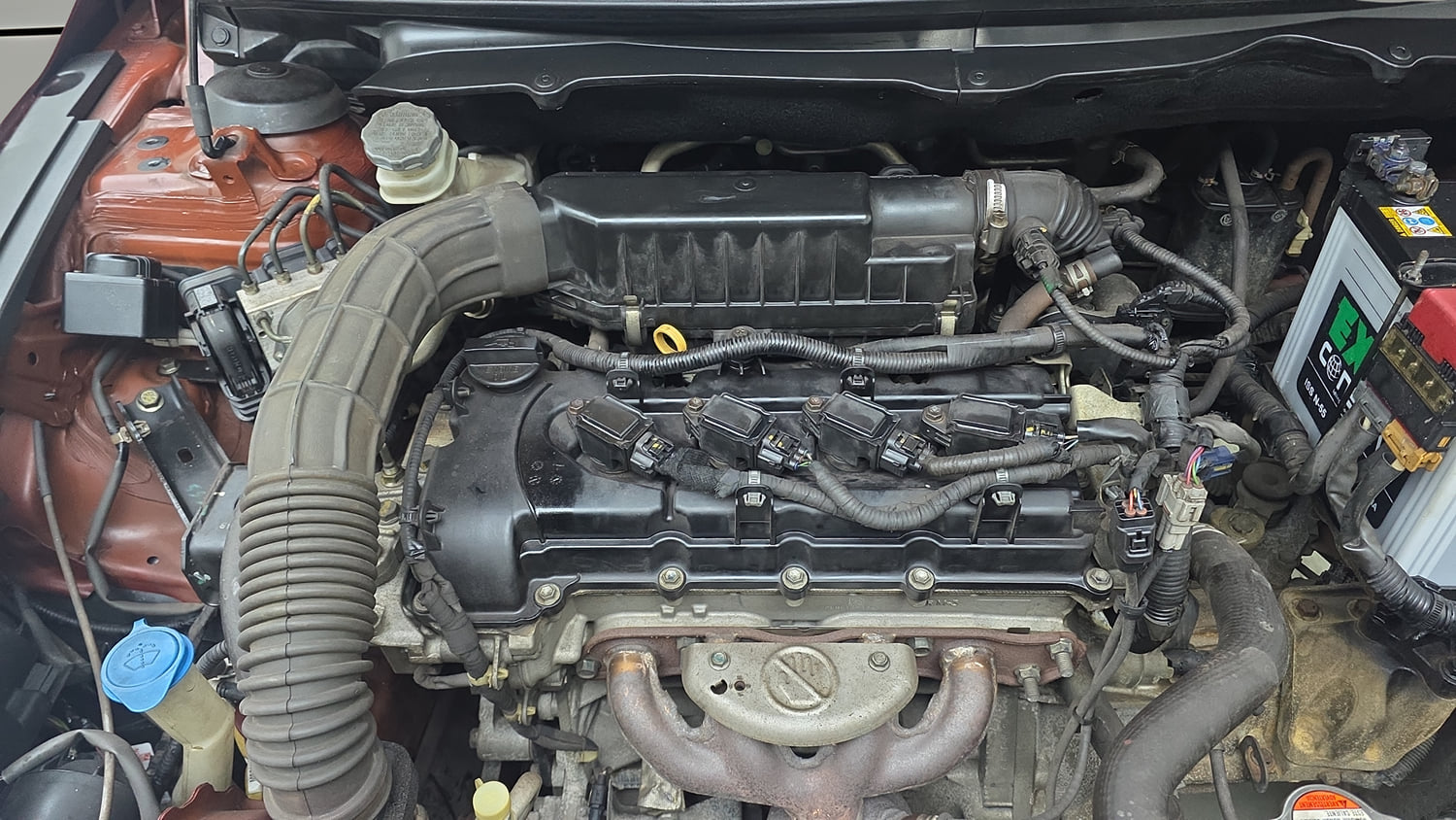 Used 2019 Maruti Suzuki Ciaz Delta Hybrid 1.5 Petrol Manual engine ENGINE RIGHT SIDE VIEW