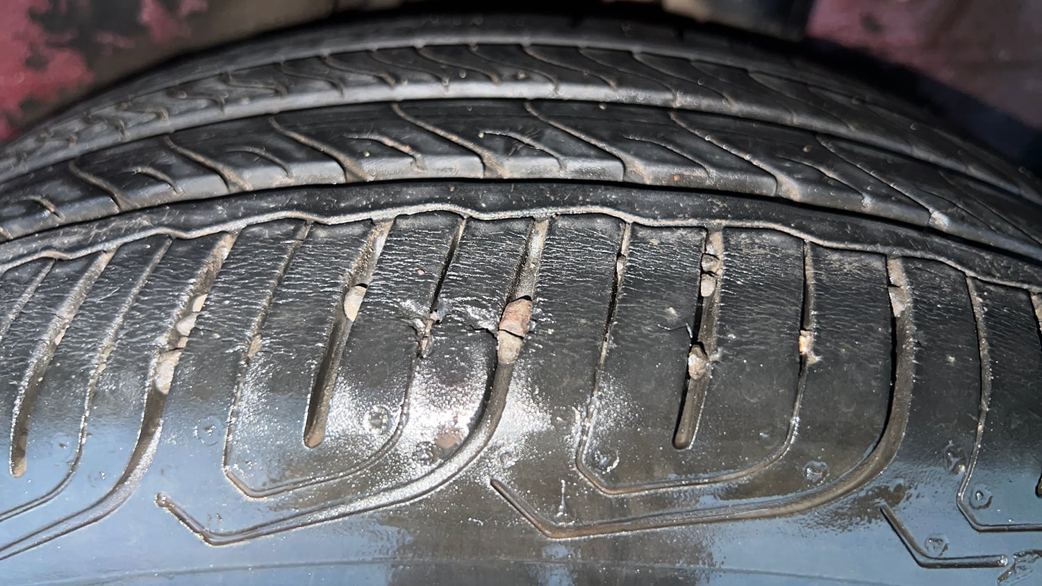 Used 2022 Honda City VX CVT Petrol Petrol Automatic tyres LEFT REAR TYRE TREAD VIEW