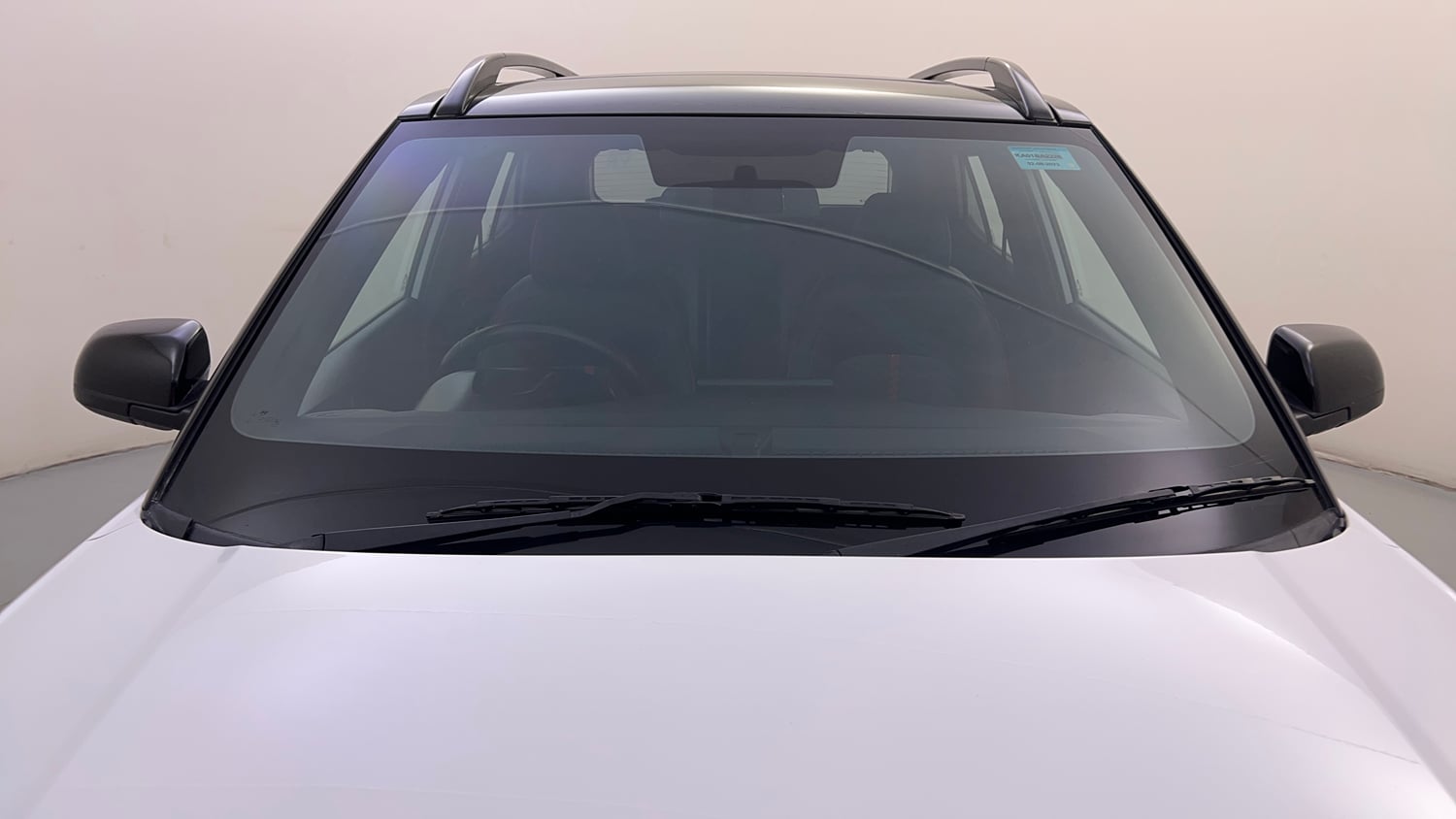 Used 2023 Hyundai Venue N-Line N6 DCT Dual Tone Petrol Automatic exterior FRONT WINDSHIELD VIEW