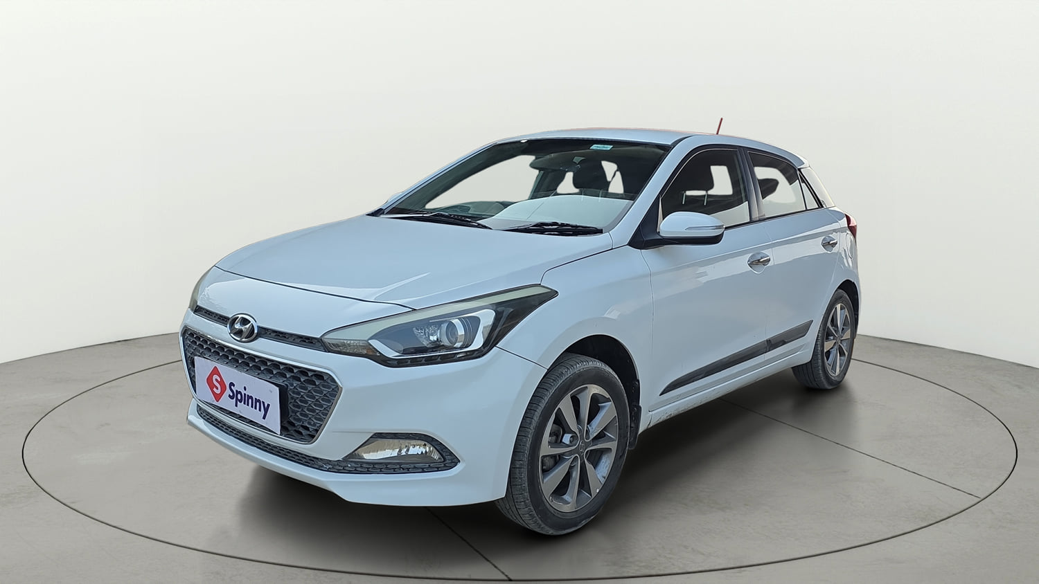 Used 2017 Hyundai Elite i20 Asta 1.2 (O) Petrol Manual exterior LEFT FRONT CORNER VIEW