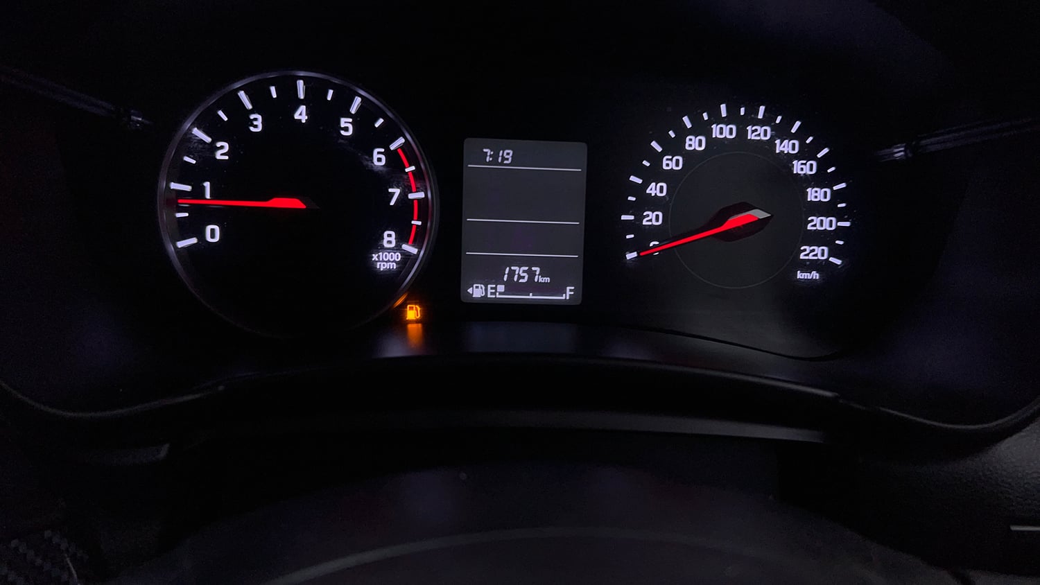 Used 2026 Maruti Suzuki Swift VXi (O) Petrol Manual interior CLUSTERMETER VIEW