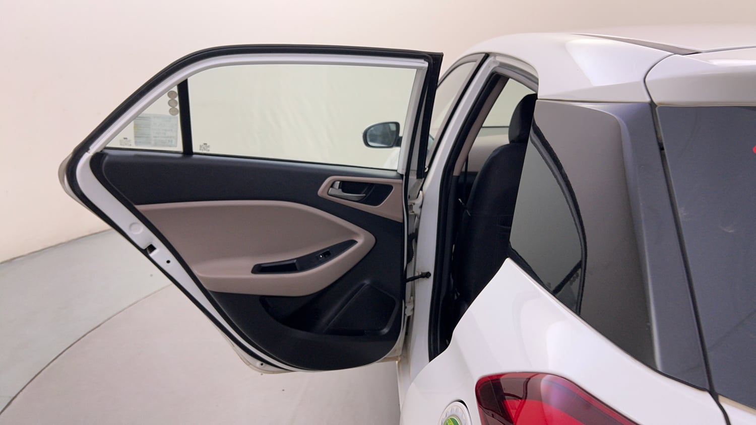 Used 2017 Hyundai Elite i20 Asta 1.2 (O) Petrol Manual interior LEFT REAR DOOR OPEN VIEW