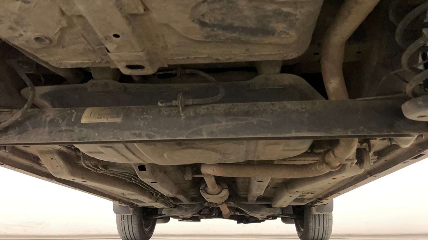 Used 2025 Tata Nexon Fearless Plus S 1.5 Revotorq Diesel 6MT DT Diesel Manual extra REAR UNDERBODY VIEW (TAKEN FROM REAR)