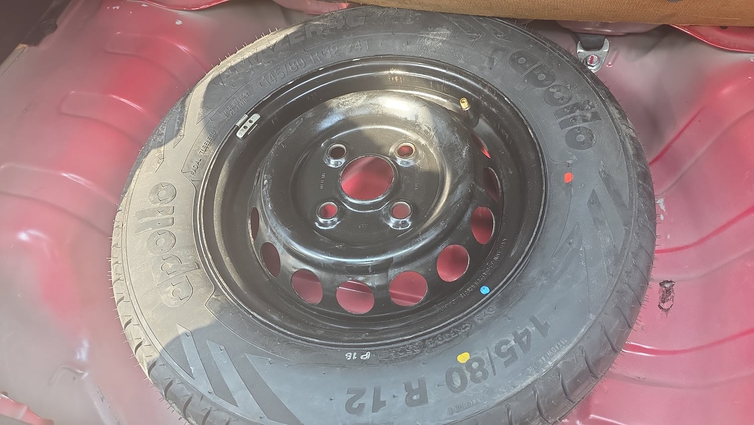 Used 2017 Maruti Suzuki Alto 800 VXi Petrol Manual tyres SPARE TYRE VIEW