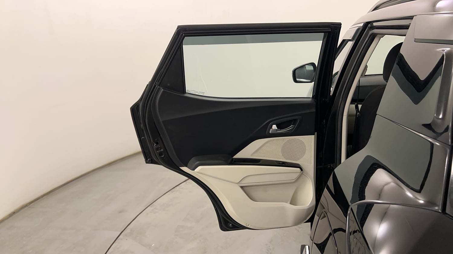 Used 2024 Mahindra XUV 3XO AX5 1.5 Diesel Diesel Manual interior LEFT REAR DOOR OPEN VIEW