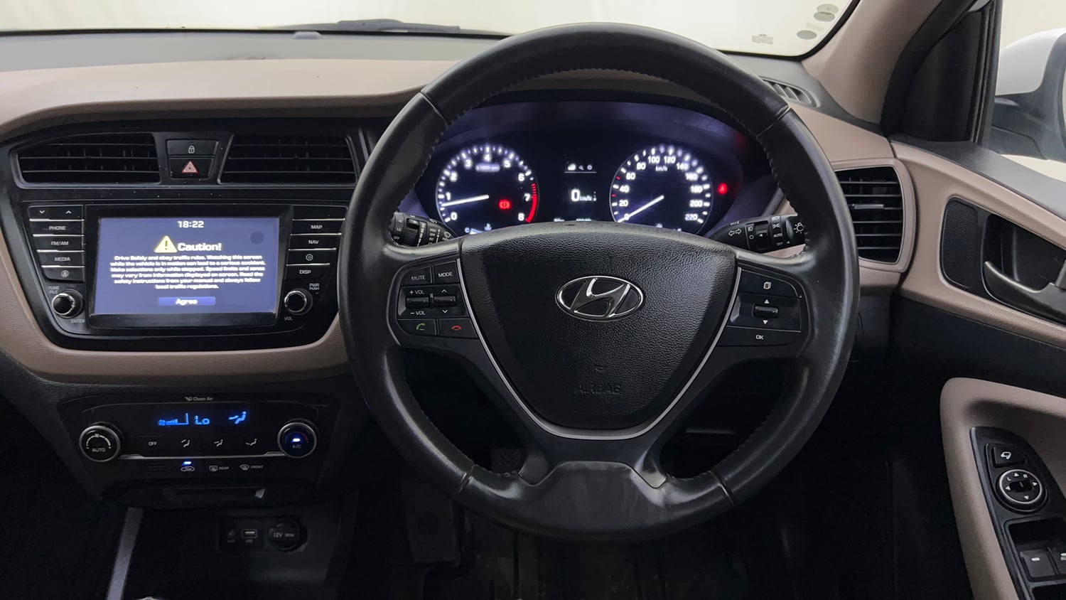 Used 2017 Hyundai Elite i20 Asta 1.2 (O) Petrol Manual interior STEERING VIEW