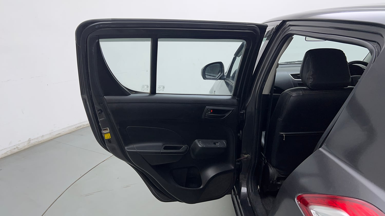 Used 2017 Maruti Suzuki Swift Lxi (O) Petrol Manual interior LEFT REAR DOOR OPEN VIEW