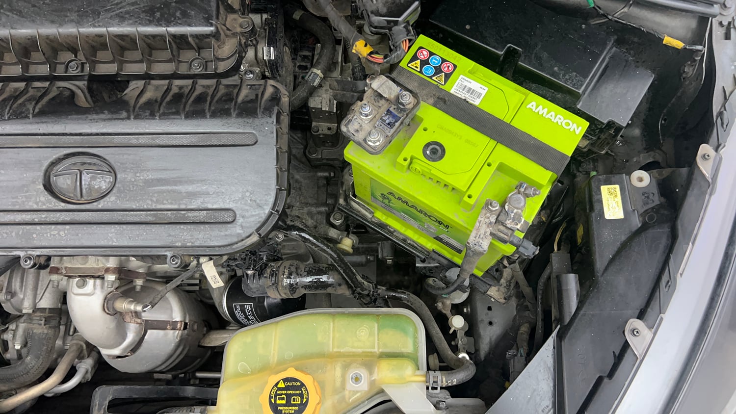 Used 2022 Tata Tiago XZA Plus Petrol Automatic engine ENGINE LEFT SIDE VIEW