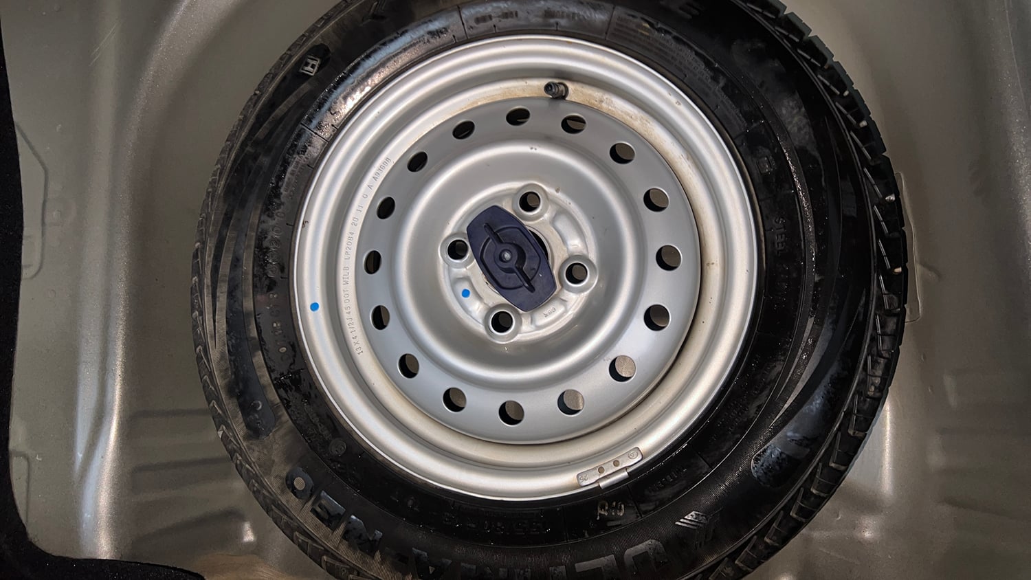 Used 2020 Maruti Suzuki Wagon R 1.0 LXi 1.0 Petrol Manual tyres SPARE TYRE VIEW