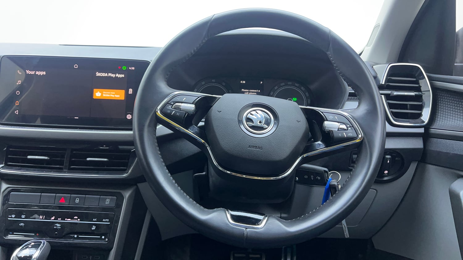 Used 2024 Skoda Kushaq Ambition 1.0 TSI AT Petrol Automatic interior STEERING VIEW