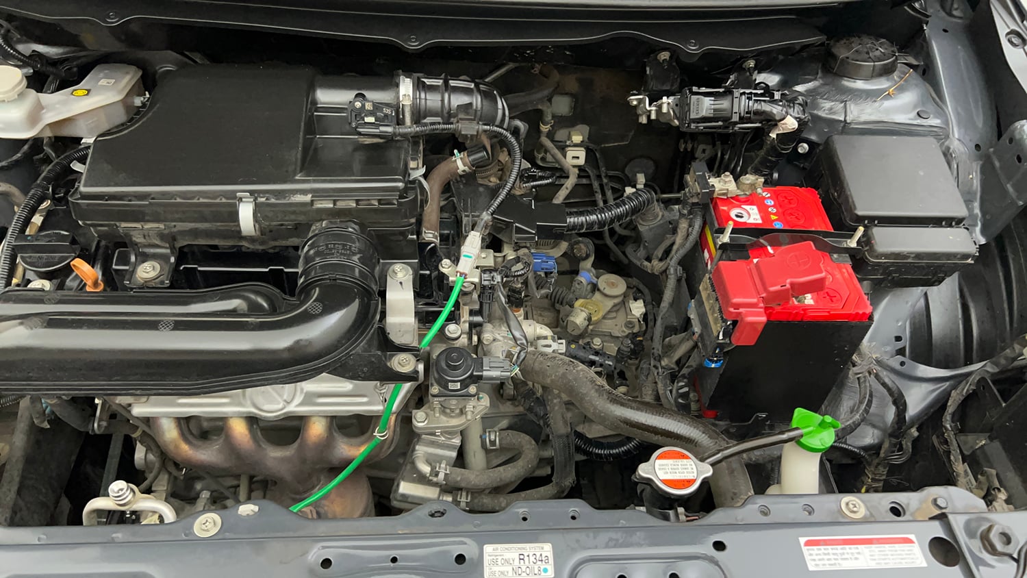 Used 2023 Maruti Suzuki Baleno Zeta MT Petrol Manual engine ENGINE LEFT SIDE VIEW