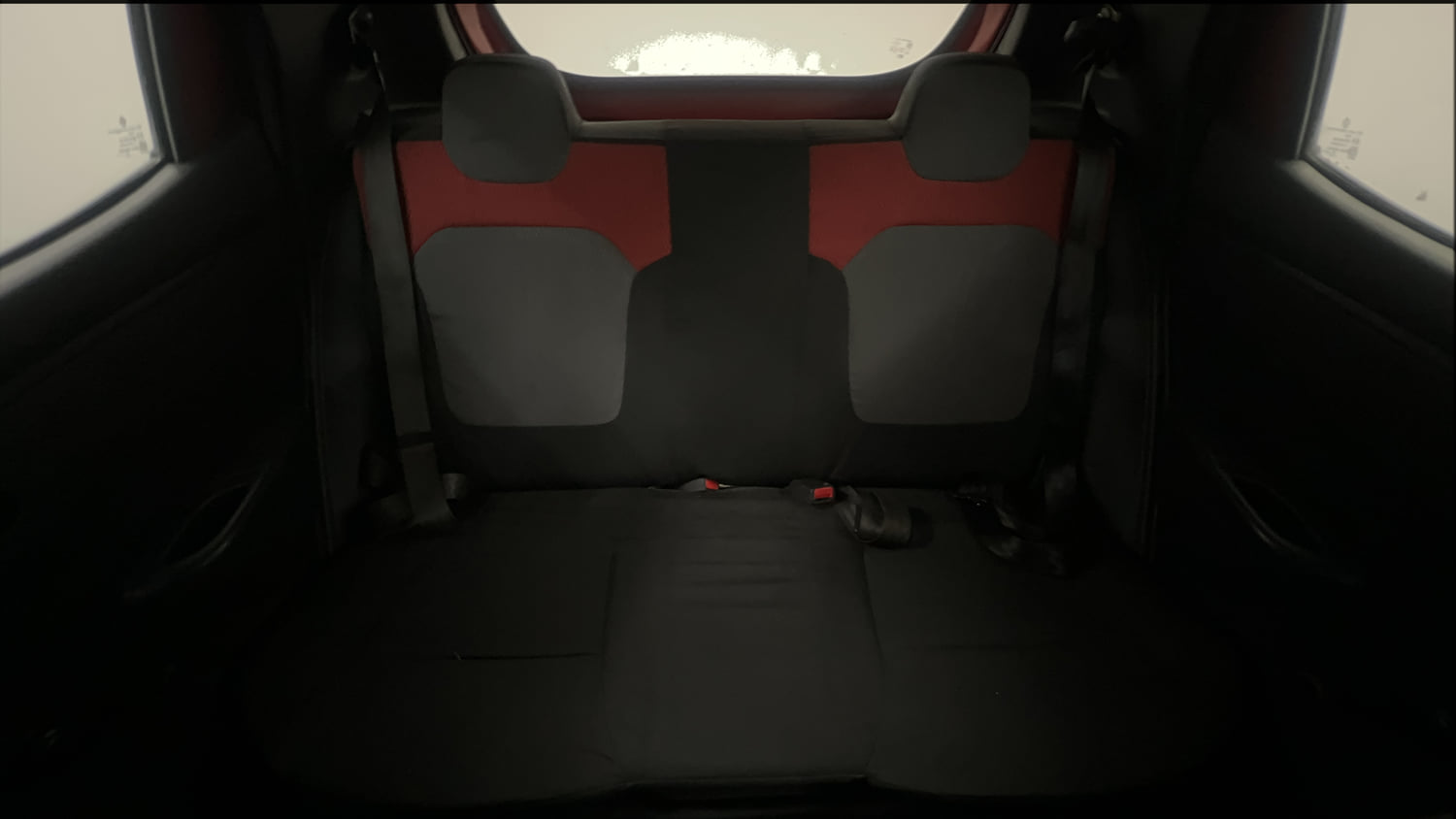 Used 2017 Renault Kwid RXT Petrol Manual interior REAR SEAT CONDITION VIEW