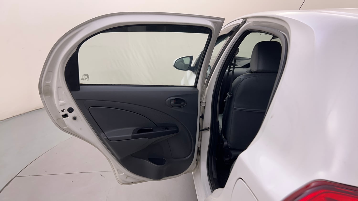 Used 2013 Toyota Etios Liva G Petrol Manual interior LEFT REAR DOOR OPEN VIEW