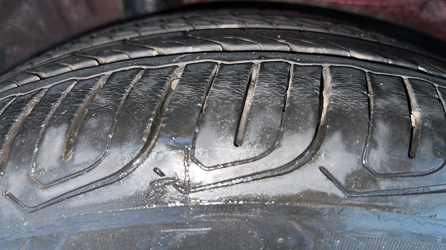 Used 2022 Honda City VX CVT Petrol Petrol Automatic tyres RIGHT REAR TYRE TREAD VIEW