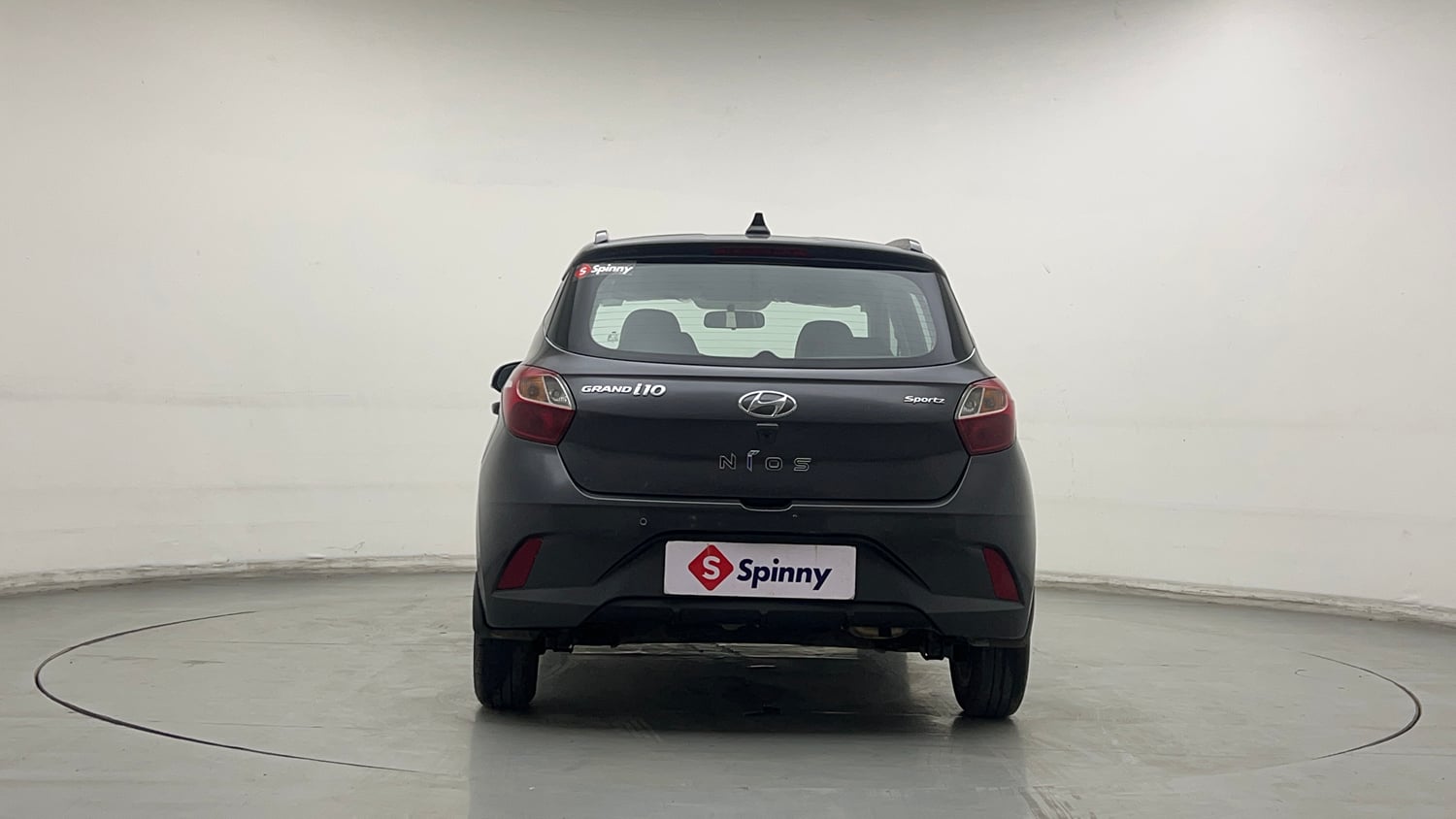Used 2022 Hyundai Grand i10 Nios Sportz 1.2 Kappa VTVT Petrol Manual exterior BACK VIEW