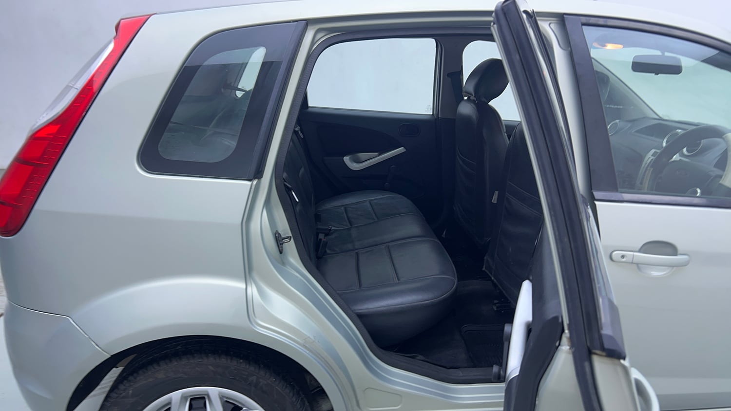 Used 2012 Ford Figo Duratec Petrol ZXI 1.2 Petrol Manual interior RIGHT SIDE REAR DOOR CABIN VIEW