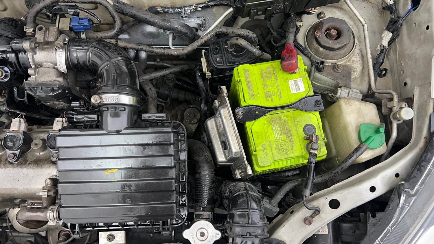 Used 2017 Maruti Suzuki Alto 800 LXi (O) Petrol Manual engine ENGINE LEFT SIDE VIEW