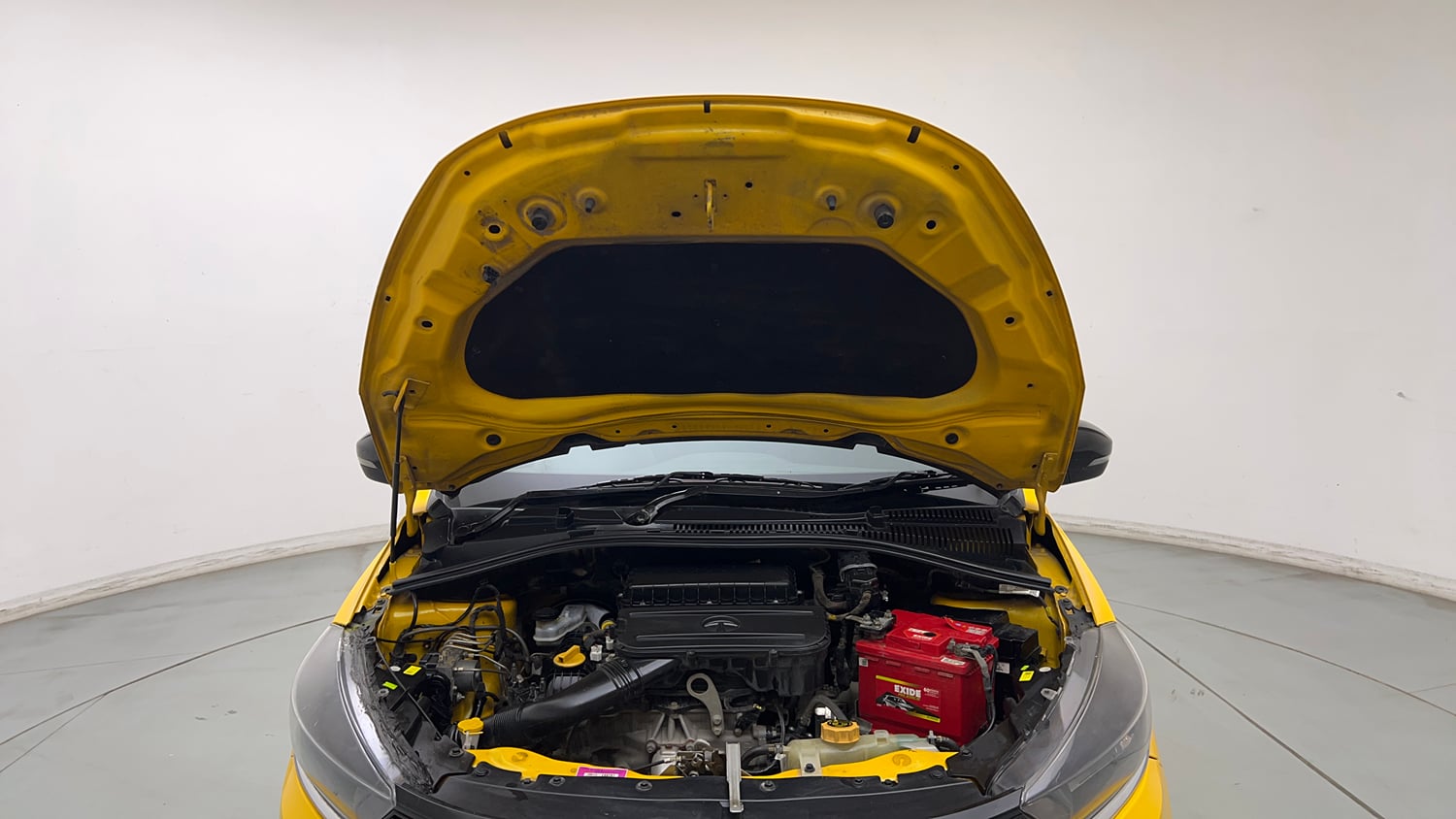 Used 2020 Tata Tiago XZA Plus Petrol Automatic engine ENGINE & BONNET OPEN FRONT VIEW
