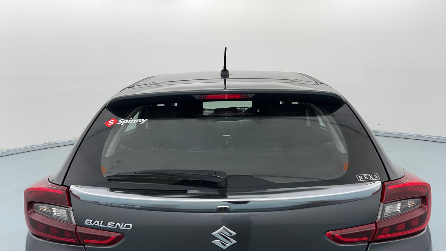 Used 2024 Maruti Suzuki Baleno Zeta MT Petrol Manual exterior BACK WINDSHIELD VIEW