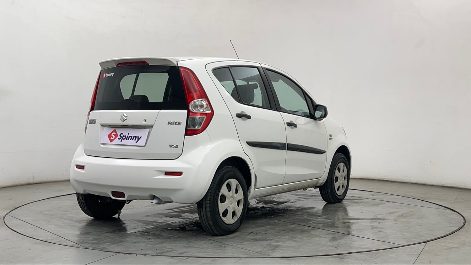 Used 2013 Maruti Suzuki Ritz Vxi BS-IV Petrol Manual exterior RIGHT REAR CORNER VIEW