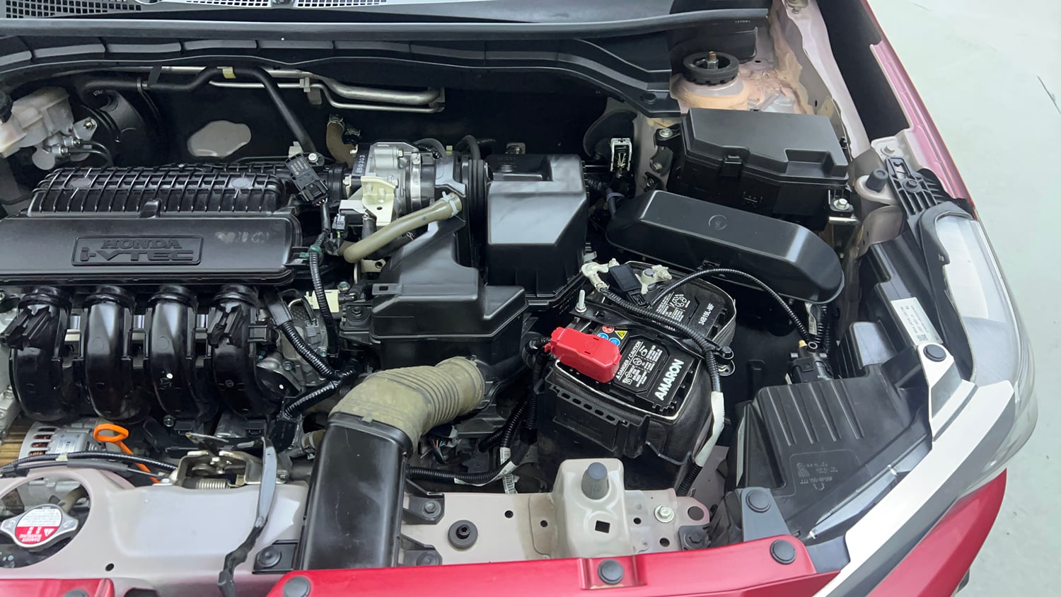 Used 2025 Honda Amaze ZX 1.2 Petrol CVT Petrol Automatic engine ENGINE LEFT SIDE VIEW