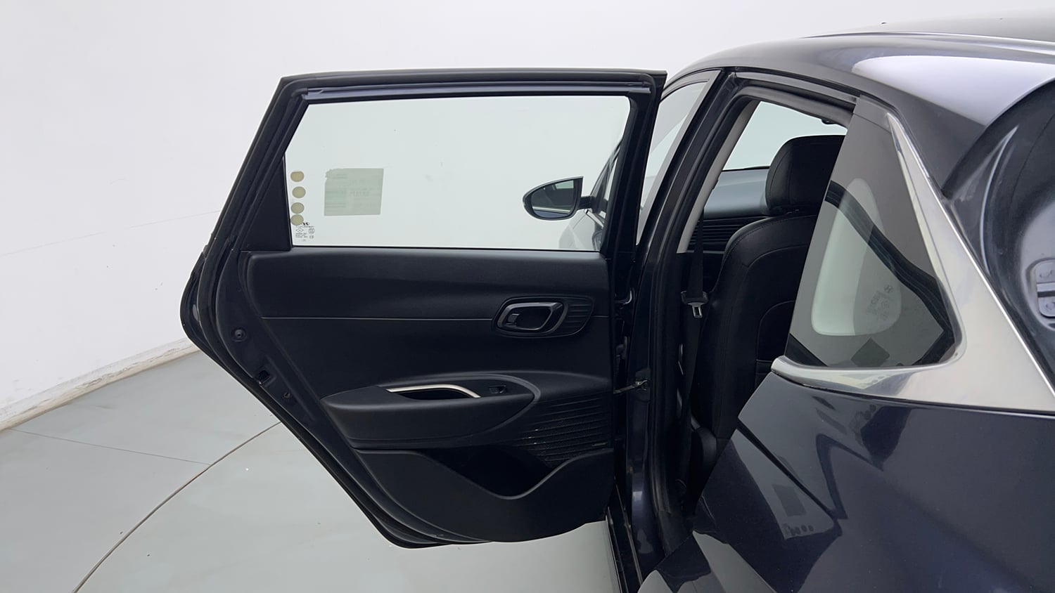Used 2021 Hyundai New i20 Asta (O) 1.0 Turbo DCT Petrol Automatic interior LEFT REAR DOOR OPEN VIEW