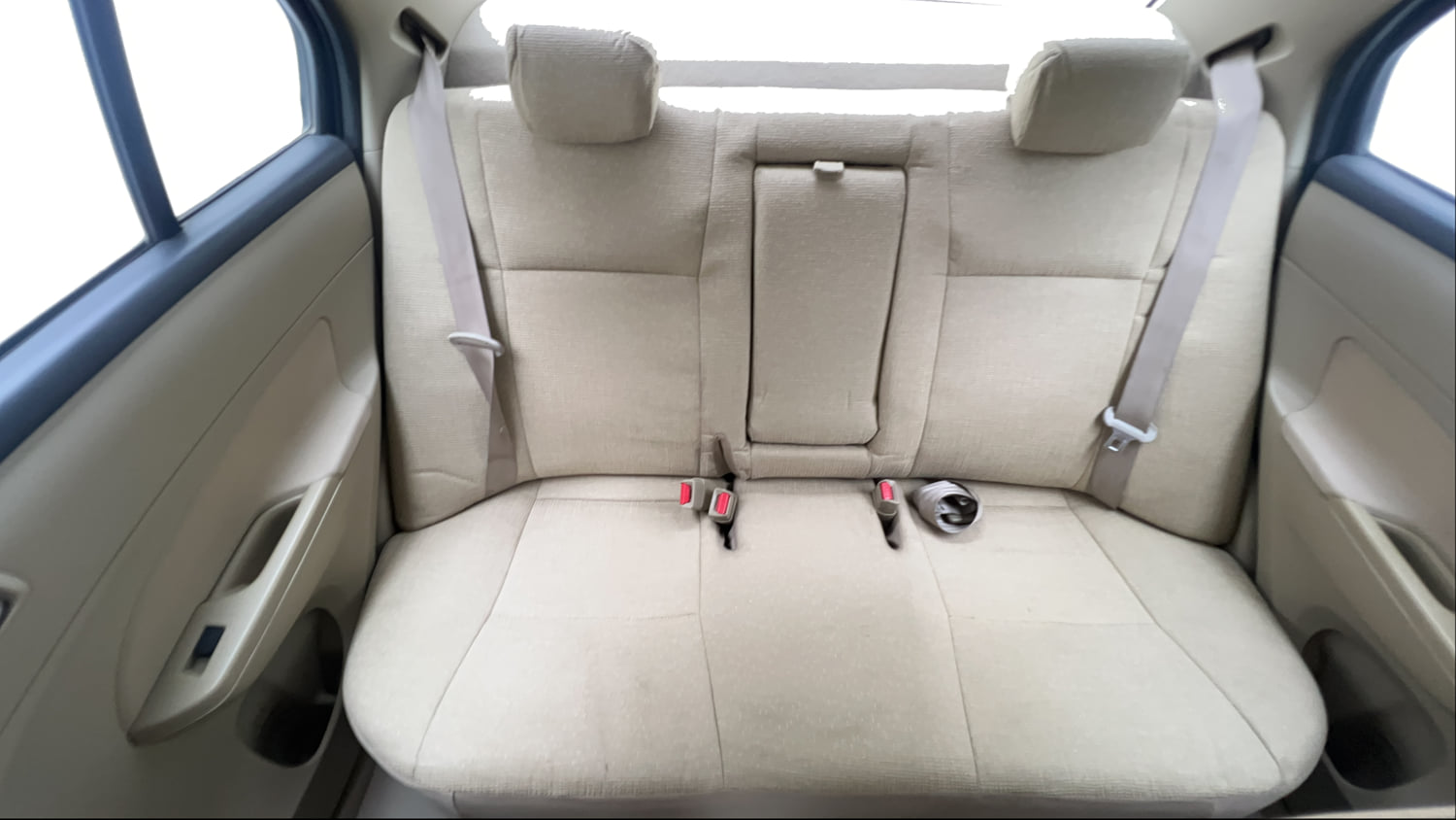 Used 2015 Maruti Suzuki Swift Dzire VXI Petrol Manual interior REAR SEAT CONDITION VIEW