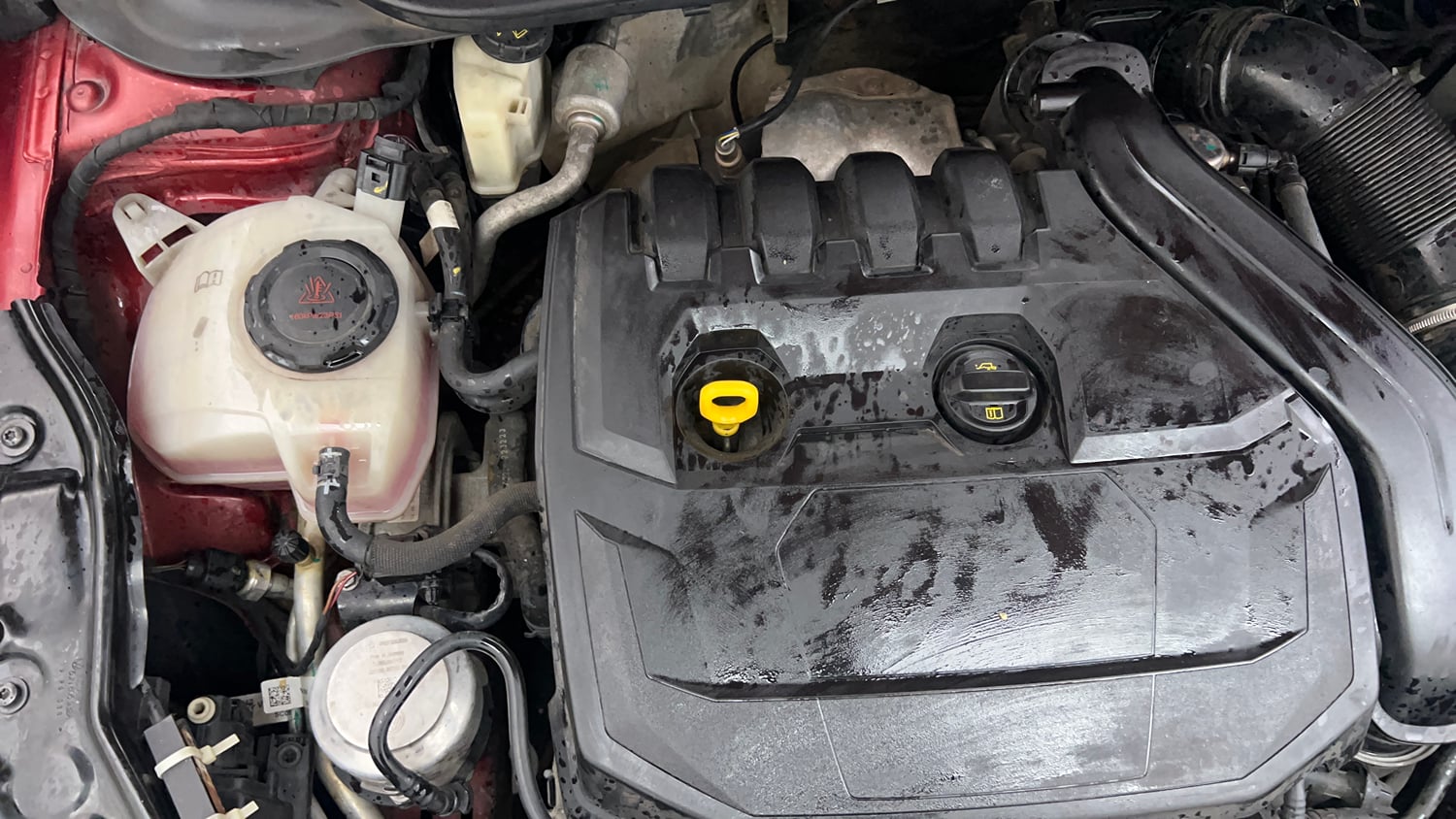 Used 2022 Volkswagen Virtus GT Plus 1.5 TSI EVO DSG Petrol Automatic engine ENGINE RIGHT SIDE VIEW