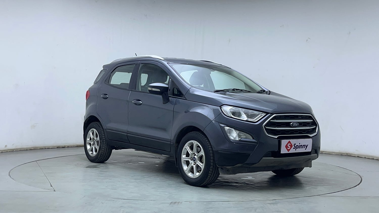 Used 2019 Ford EcoSport Titanium + 1.5L Ti-VCT AT Petrol Automatic exterior RIGHT FRONT CORNER VIEW